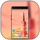 Theme for Palm new tech wallpaper icon