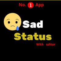 Sad Status 😢 And Sad Quotes 😢  With Editor✍️ logo