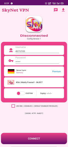 Skynet vpn screenshot 3