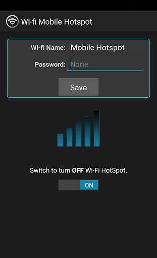 Wi-fi Mobile Hotspot screenshot 1