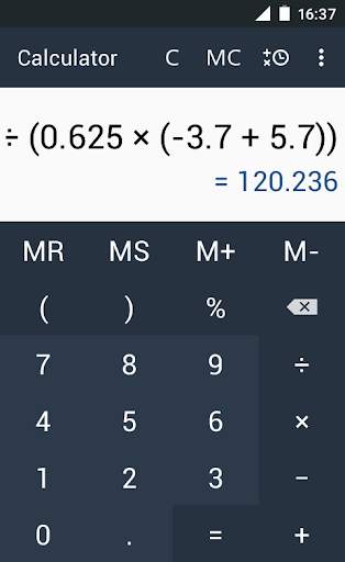 Calculator screenshot 3