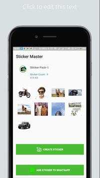 Sticker Master स्क्रीनशॉट 1