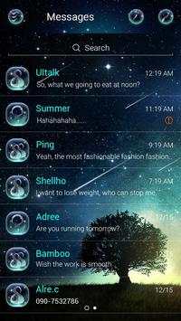 (FREE) GO SMS PRO STARRY THEME screenshot 2