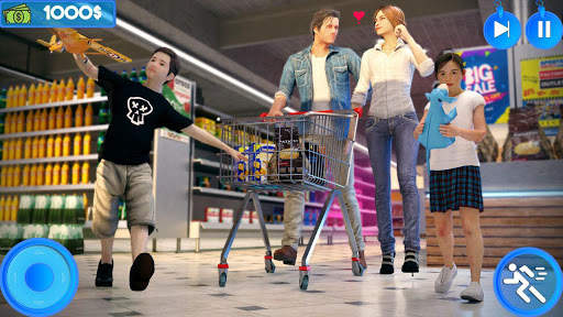 Virtual Mother Shopping Mall Girl Games 2021 screenshot 3