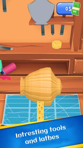Wood Turning 3D - Wood Carving -  Paint Shop screenshot 3