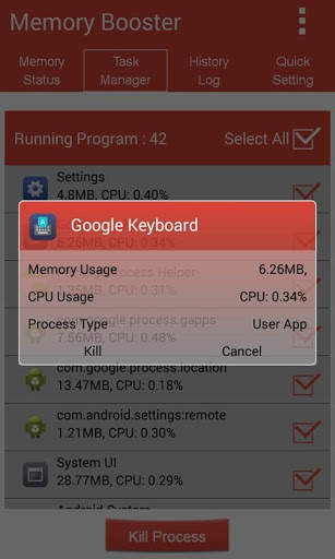 Memory booster   Ram Cleaner screenshot 4