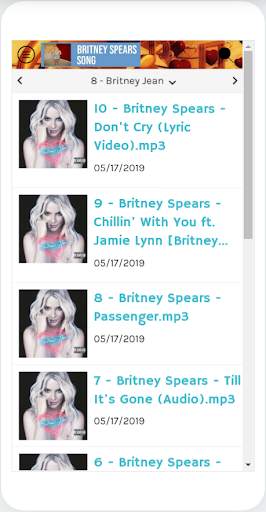 Britney Spears Song screenshot 8