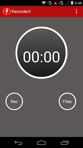 Audio Recorder X screenshot 1