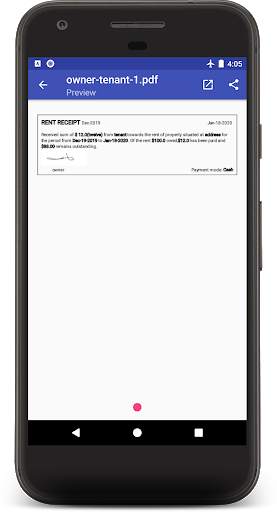 Rent Receipt Maker screenshot 3