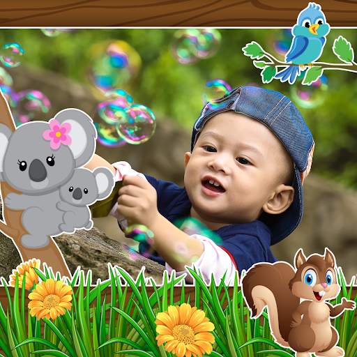 Kids Photo Editor : Cool Photo Frames & Stickers screenshot 6