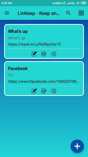 KeepLink - Links Saver 3 تصوير الشاشة