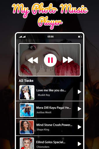 My Photo Music Player : My Photo Background screenshot 4