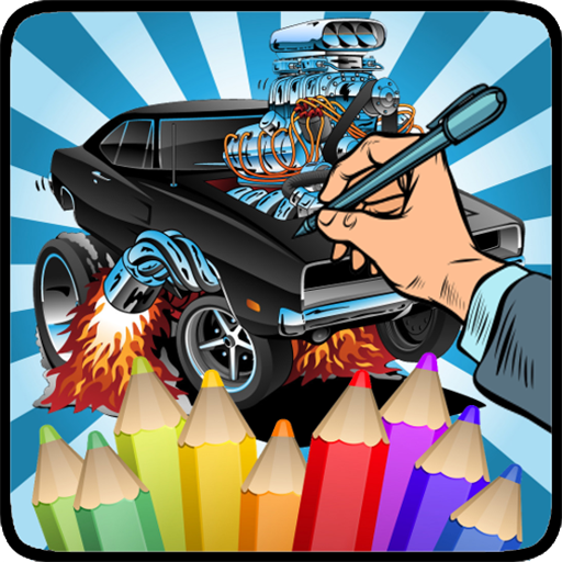Coloring Modern Cars Cool icon