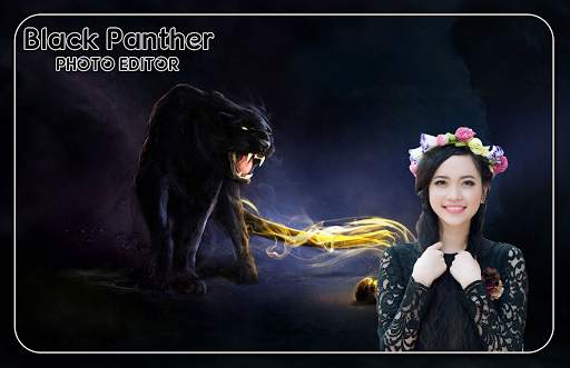 Black Panther Photo Editor screenshot 3
