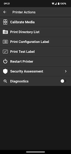 Zebra Printer Setup Utility скриншот 4