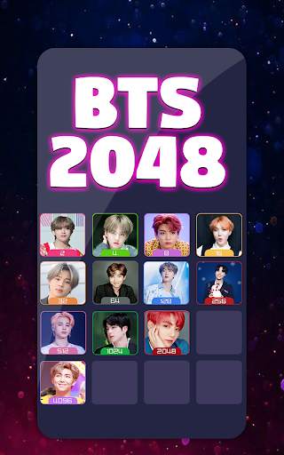 BTS 2048 Game screenshot 1