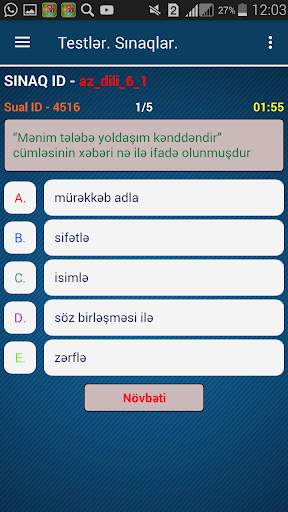Testler. Sinaqlar. Oyunlar скриншот 6