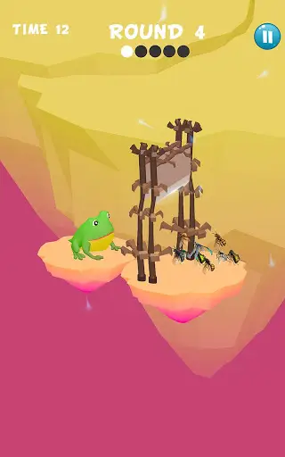 Tap the frog- Homeless Frog Games screenshot 3