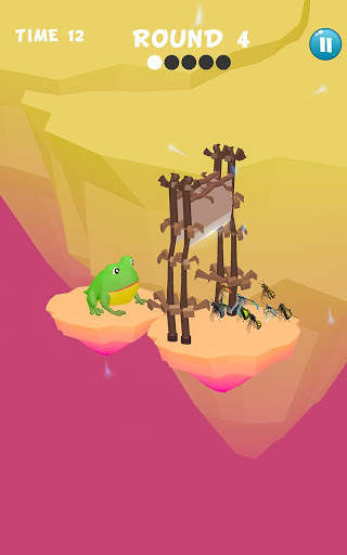 Tap the frog- Homeless Frog Games screenshot 3