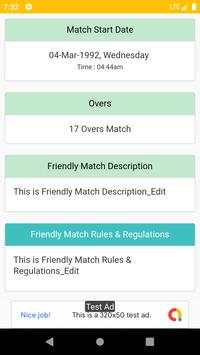 Local Cricket Tournament screenshot 4