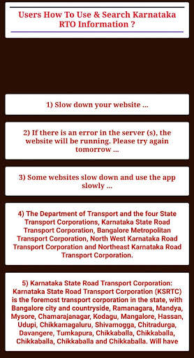 Karnataka RTO 2021:ಸಾರಿಗೆ ಇಲಾಖೆ screenshot 4