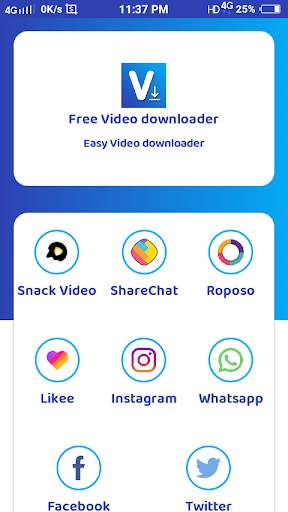 Vmate Video downloader 2020 - Fast video download screenshot 2