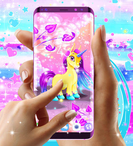 Unicorn live wallpaper screenshot 7