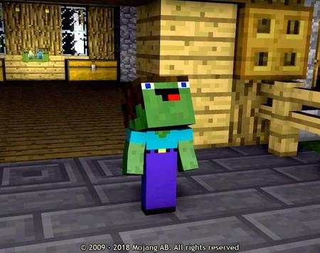 Zombie Apocalypse Minecraft Game screenshot 2