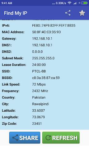 Find My IP Address screenshot 2