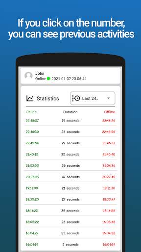 WA Track - Online Last Seen Tracker For Whatsapp screenshot 5