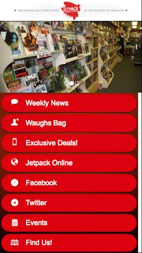Jetpack Comics Mega App screenshot 1