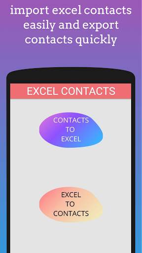 Excel 2 Contact import xlsx screenshot 3