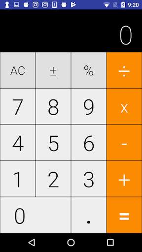 Calculator screenshot 1