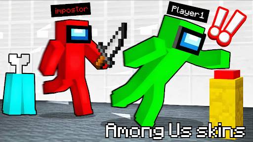 Among Us skins for minecraft screenshot 2
