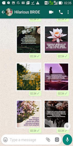 3000 Stiker WA Kata Bijak Motivasi WAStickerApp screenshot 3