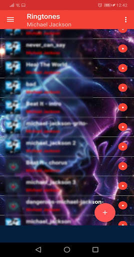 Ringtones Michael Jackson screenshot 1