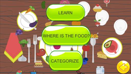 Food Mini Games for Kids स्क्रीनशॉट 2