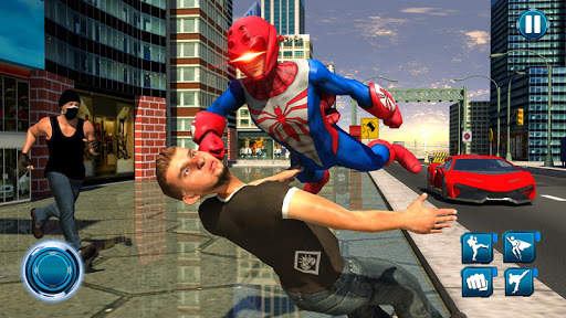 Spider Robot Superhero Crime CIty Rescue Mission स्क्रीनशॉट 3
