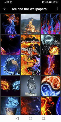 Ice and fire Wallpapers screenshot 1