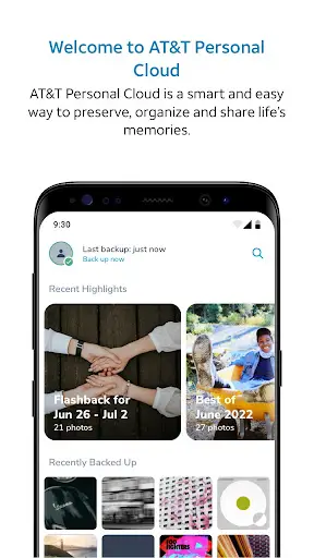 AT&T Personal Cloud screenshot 1