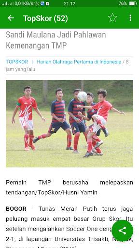 Berita Bola screenshot 3