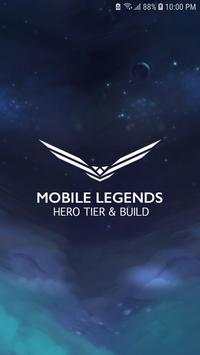 Hero Tier And Build - Mobile Legends screenshot 1