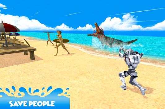 Shark Hunter Police Robot screenshot 2