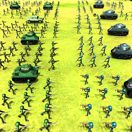 Battle Simulator World War 2 - Stickman Warriors 1.8