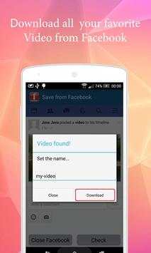 Download Video for Facebook screenshot 4