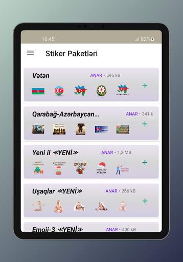 Azerbaijan Stickers screenshot 10