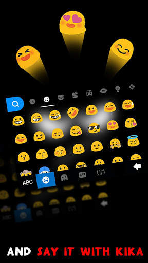 Black Angry Face Keyboard Theme स्क्रीनशॉट 4