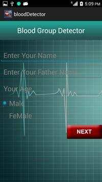 Blood Group Detector prank screenshot 1