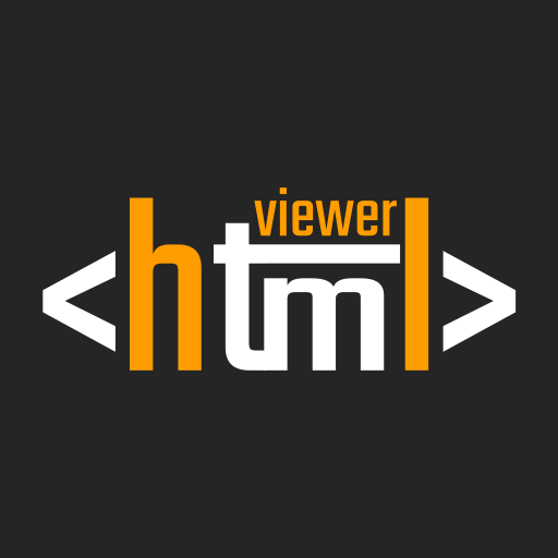 HTML CSS viewer, source code editor, web inspector icon