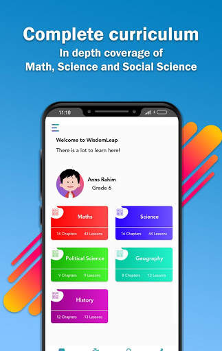 WisdomLeap: Math, Social and Science Learning App screenshot 2